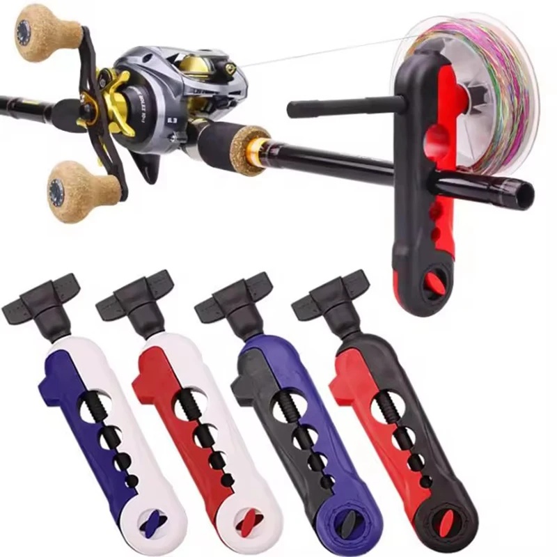 Fishing Line Spool - Draagbare universele vislijnspoeler, verstelbaar voor verschillende