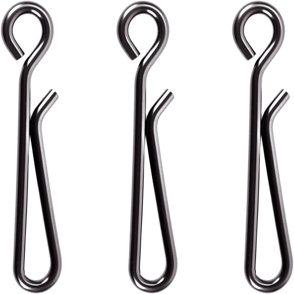 100 Stuks Rvs Vissen Snap Clip - Freshwater Line recensie en prijs